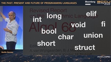 The Past, Present and Future of Programming Languages - Kevlin Henney - ACCU 2025