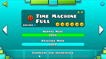 Time Machine FULL VERSION by ClassiCreates (Me) - All 6 Coins | Geometry Dash