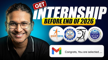 The NEW Way to Get Internships in 2026 (Even with 0 Research Experience)