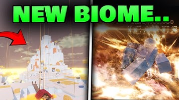 Ik heb DIT gerold in de NEW HEAVEN BIOME IN SOL