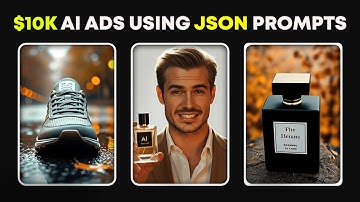 How to Make $10K AI Ads Using JSON Prompting (Full Tutorial | Gemini + Google Flow)