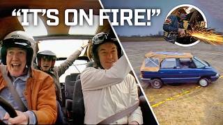 The World’s First Convertible People Carrier | Top Gear Classic