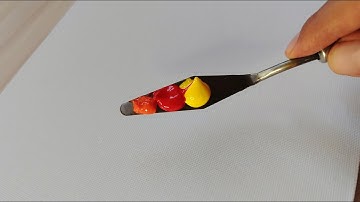 Paint Amazing Mountains Very Easily / Acrylic Painting for Beginners