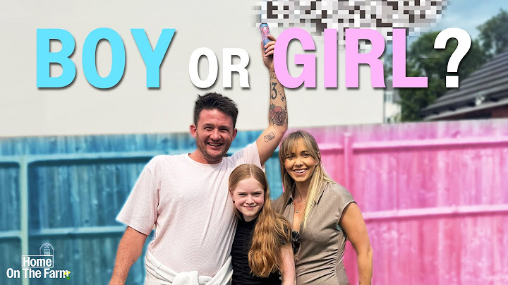 Gender Reveal Of My New Grandchild