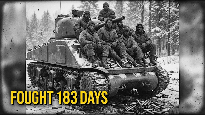 WW2 German Tigers Never Expected 761st Black Panthers To Fight 183 Days Without Relief
