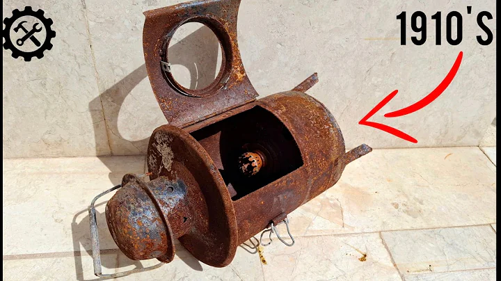 Amazing Restoration of a Antique Signal Railroad Lantern