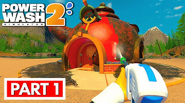 POWERWASH SIMULATOR 2 - Full Gameplay Walkthrough Part 1 [FULL GAME] No Commentary