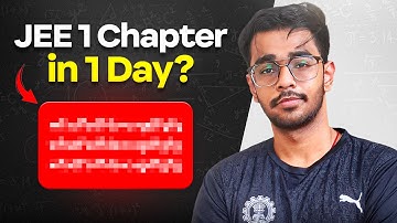 FREE: Cover all your JEE backlogs in 15 Mins 🔥