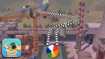 Rolling Ball Sky Escape Gameplay Speedrun Alle niveaus 719-728