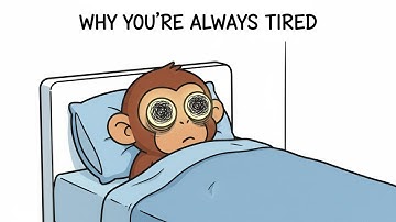 Why You’re Exhausted Even When You Do Nothing | Monkey Mind Explained