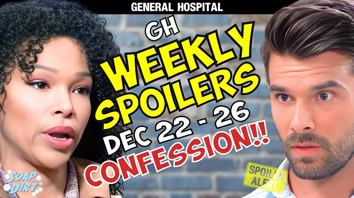 General Hospital Weekly Spoilers Dec 22-26: Portia Confesses & Chase Horrified | Soap Dirt