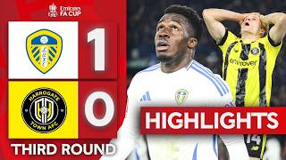 Ramazani Seals Fourth Round Spot! | Leeds United 1-0 Harrogate | Emirates FA Cup 2024-25