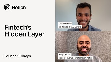 Founder Fridays: Why vertical SaaS is the future with Justin Meretab, Layer & Atulya Pathak, Notion