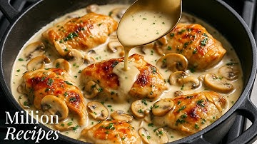 Mushroom Chicken I Make 3 Times a Week! 😋 It Always Turns Out Perfect