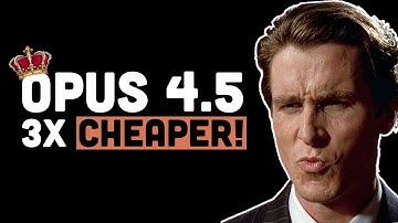 Claude Opus 4.5 is Smarter & Cheaper (new best model)