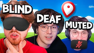 The Geoguessr BLIND DEAF MUTE Challenge