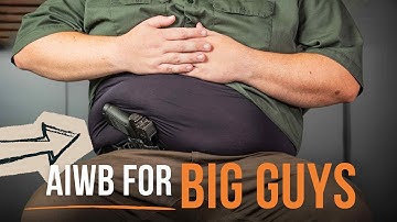 Can Big Guys SUCCESSFULLY Appendix Carry?