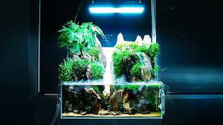 The Ultimate Hybrid Aquarium - Waterfall, Mist & Jungle in One Tank