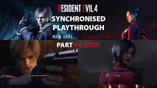 Synchronised timeline of Resident Evil 4 & DLC Separate Ways, dual narrative PART 04 (ending)