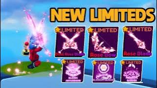NEW ROSE PACK SHOWCASE In Roblox Blade Ball