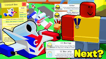 The Next BEE Coming To Bee Swarm Simulator? (CC Bee, Cricket, And More!)