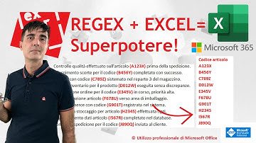 EXCEL 365 – TRUCCHI E SEGRETI: 🧹 Le funzioni REGEX rivoluzionano la pulizia dei dati! Guida completa