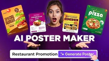 AI Poster Maker | Create Product Photography, Social Media Poster | AI Image Generator & Editor