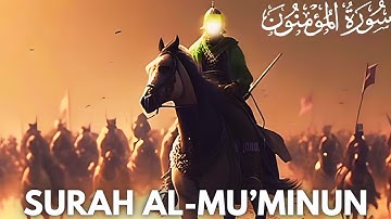Emotional recitation of Surah Al Mu'minun || 23-سورۃالمومنون || Beautiful Quran Recitation