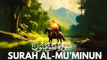 Emotional recitation of Surah Al Mu'minun || 23-سورۃالمومنون || Beautiful Quran Recitation