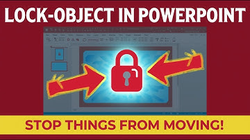 Lock Objects in PowerPoint INSTANTLY | Stop Everything From Moving!