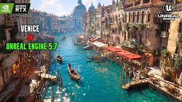 Walking Through Venice in 4K… But It’s Unreal Engine 5.7 (PHOTOREALISTIC)