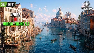 Walking Through Venice in 4K… But It’s Unreal Engine 5.7 (PHOTOREALISTIC)