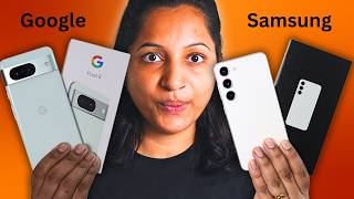 Samsung S23 & Google Pixel 8 Unboxing and Comparison - Hindi