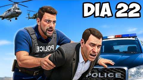 I Survived as a COP in REALISTIC GTA 5!
