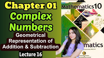 Geometrical Representation of Addition & Subtraction | Chapter 1 Complex Numbers | Class 10 Math