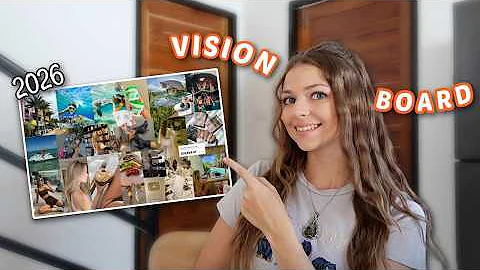 Manifest Faster Using This Method | 2026 Vision Board Tutorial