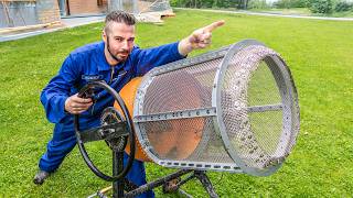 CONCRETE MIXER Upgrade – Rotary Sieve
