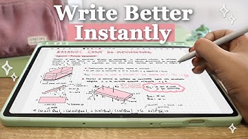 How to Write Better on Your Tablet ✏️ Samsung Notes Tips & Tricks