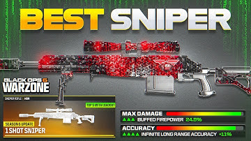I Built the *NEW* BEST SNIPER META LOADOUT in WARZONE BO6! (Best Sniper Class for Warzone 3)