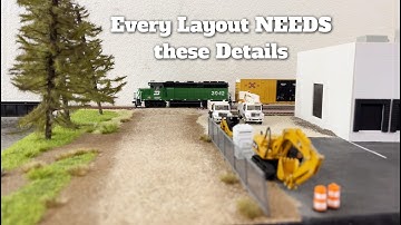 New Grade Crossing, Scratch Building Details, & Much More Progress! - Ep 7