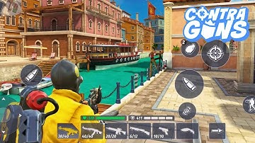 Contra Guns - 3rd Person Shooter Gameplay Walkthrough (Android, iOS)