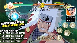 NARUTO Ultimate Ninja STORM Mobile (Android/Ios) Ver 1.0.16 SAVEDATA 100% & MOD MENU