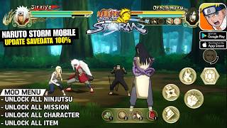 UPDATE SAVEDATA & MOD MENU - NARUTO Ultimate Ninja STORM Mobile (Android/Ios) Ver 1.0.16