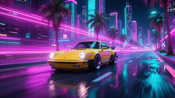 Golden Skyline 1987 // Ultimate Synthwave Mix | 80s Retrowave Experience