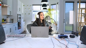 My Ultimate Mobile Studio Setup 🎤 Record Vocals, Make Beats & Mix 🔥 ARC ON•EAR by IK Multimedia