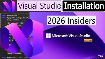 Как установить Microsoft Visual Studio 2026 Insiders в Windows 11 [Обновление 2025] Разработчики ...
