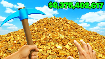 I Found a Mountain FULL OF GOLD!!