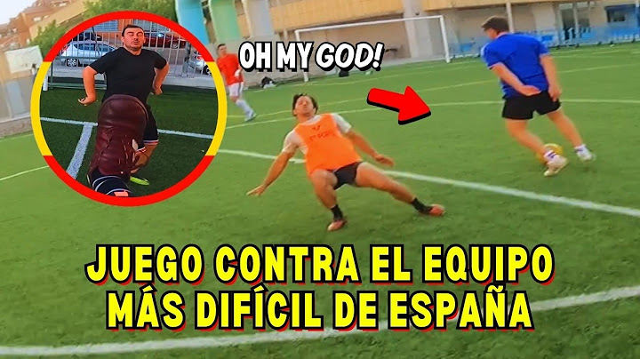 Juego contra el equipo MÁS DIFÍCIL de mi visita a España 💀🔥 | Futbol POV 8 vs 8