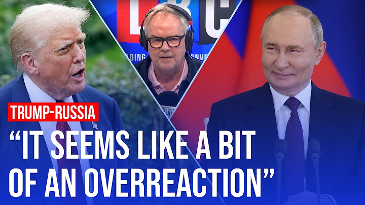 Trump deploys nuclear submarines closer to Russia | LBC