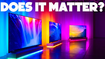 Is there a difference? OLED QLED Micro RGB TVs 2025!